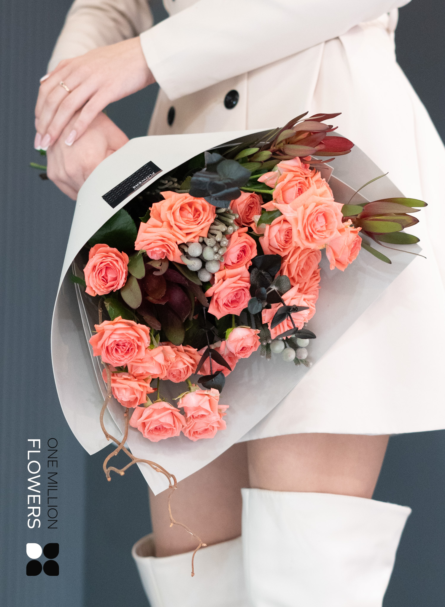 Букет "Сансет Лейн" Gray