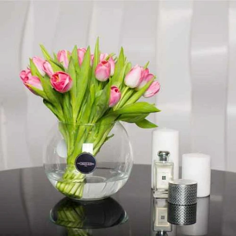 Букет из 25 тюльпанов "Династия"